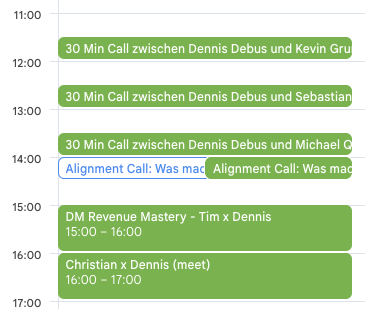 Voller Terminkalender durch Cyrano Kundengewinnung